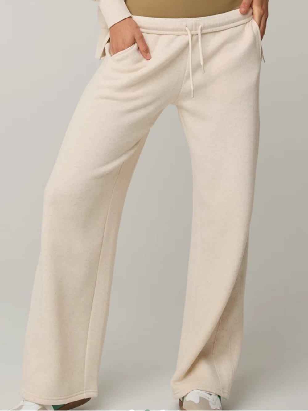 Aerie Cloud Fleece Trouser | Heather Frost